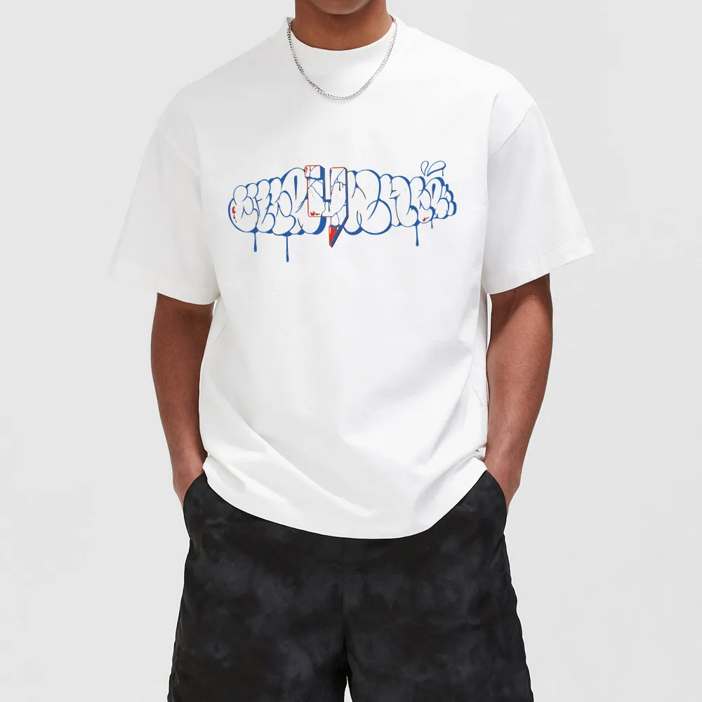 100% Cotton T Shirt Men Trapstar Brand Crewneck Graphic Printed Tshirts Short Sleeve Oversized Loose Tees Tops Unisex Clothes