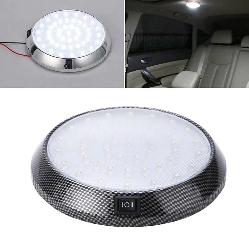 Dome Light Car LED Roof Ceiling Light Interior Light Lamp On/Off Switch For Camper Van Caravan Motorhome Boat RV Accessories