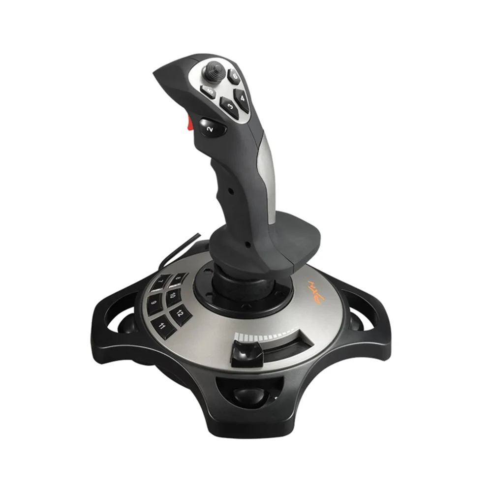 

Flight Game Joystick Flying Simulator Gamepad PXN-2113 Pro Controller PC Flight Simulation Cockpit Stick for PC/Desktop Game