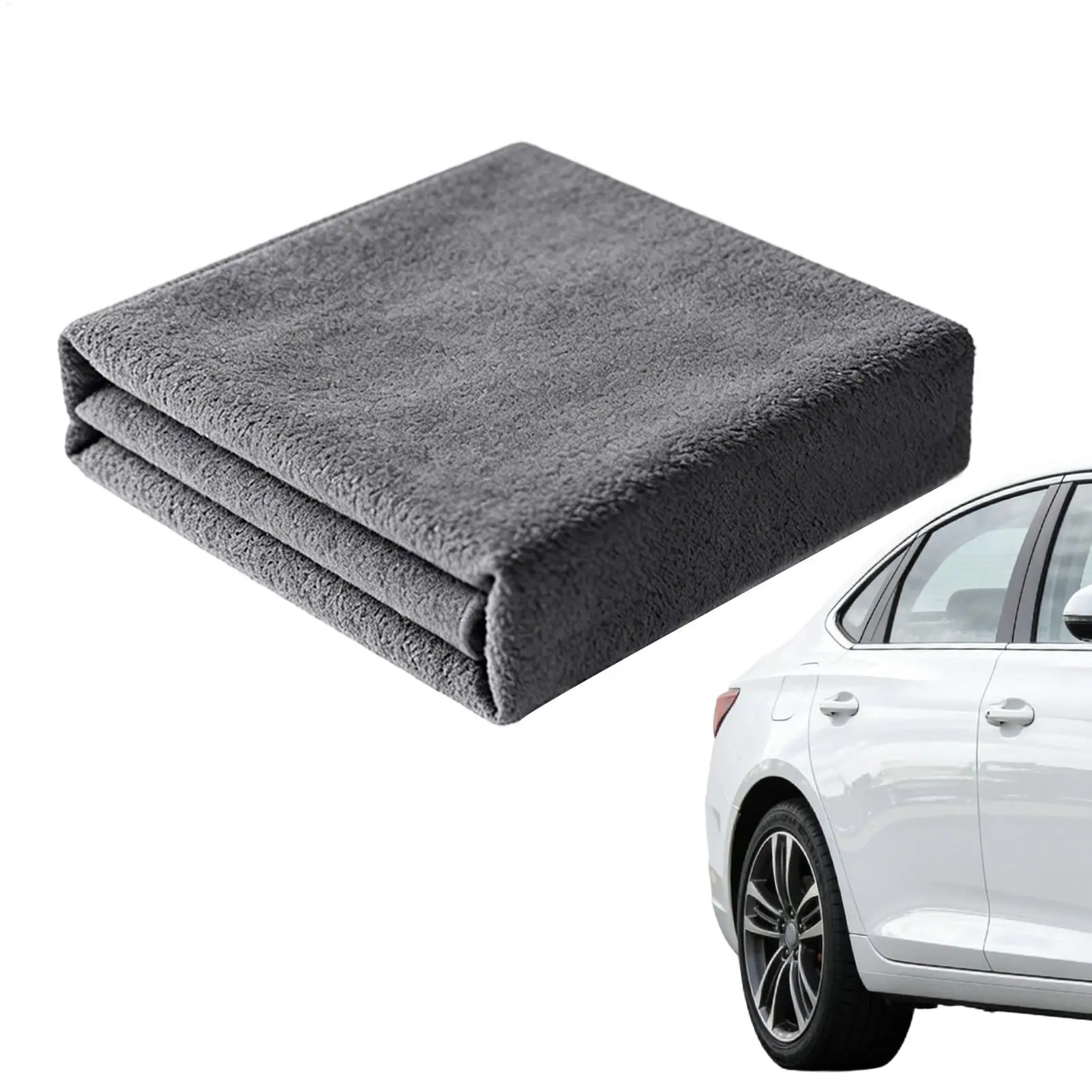 Car Wash Towels Quick Dry Absorbent Double-Sided Drying Towels Car Detailing Cleaning for Automotive Vehicle Truck SUV RV Sedan
