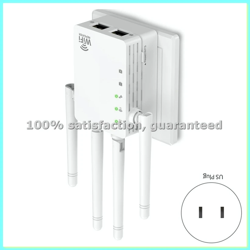 

Усилитель сигнала Wi-Fi, двухдиапазонный (5.8G и 2.4G) беспроводной ретранслятор, поддержка порта Ethernet, повышенная скорость US-AD23