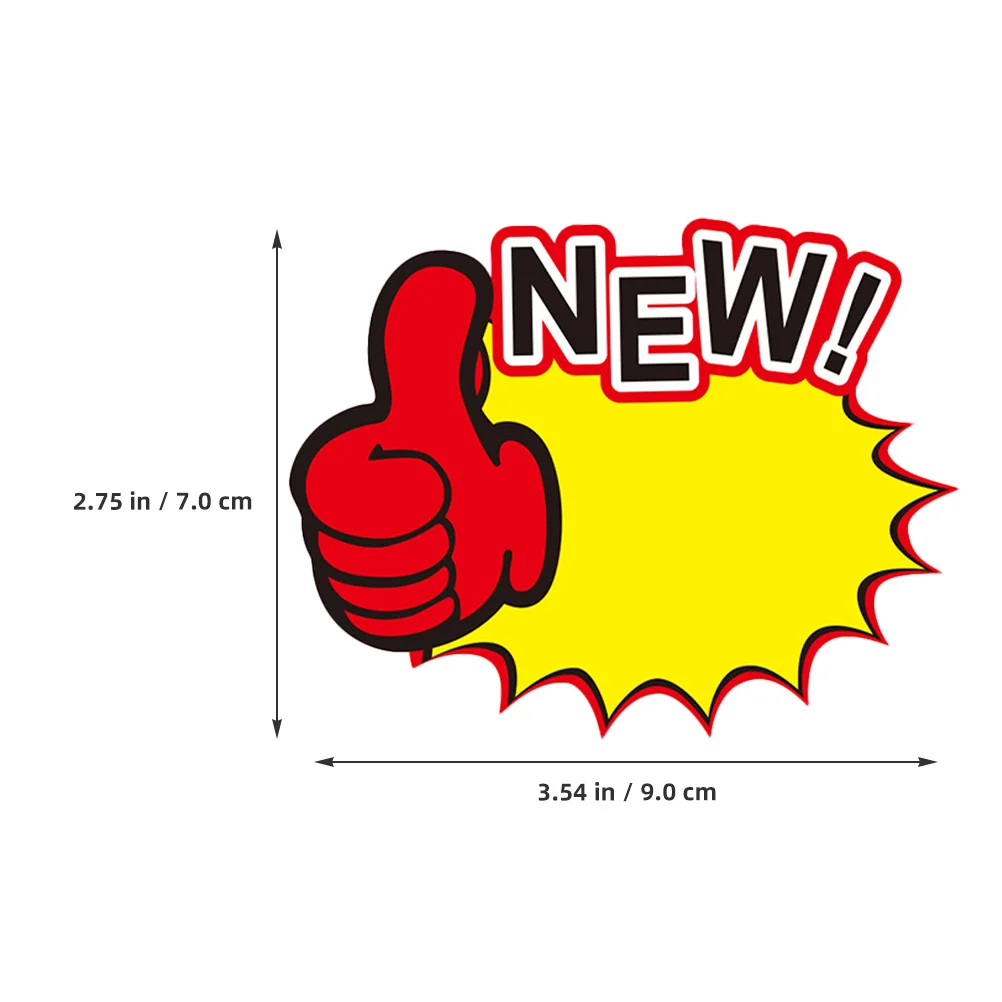 ป้ายราคา 100 ชิ้น สำหรับร้านค้า ป้ายราคาแบบกันน้ำ สำหรับการค้า การระดมทุน ป้ายแท็กลดราคาจริง