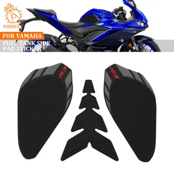 R3 Motorcycle Tank Pad Protector Sticker Decal Gas Knee Grip Tank 3M For Yamaha YZF R3 2019-2023 Anti-slip Stickers