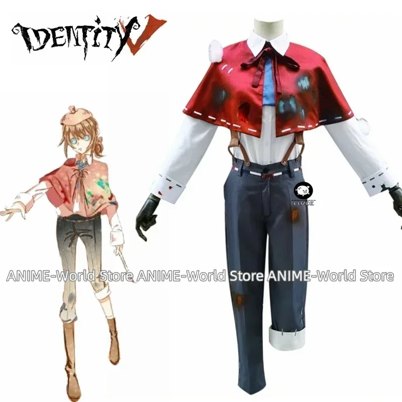 

《Custom size》Anime Identity V Cosplay Costumes Painter Edgar Valden New Survival Game Suit Uniform Cosplay Costume Halloween