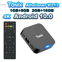 Tanix TX1 Android 10 TV Box 2.4G WIFI 4K HDR 3D 8GB 16GB Allwinner H313 Quad Core Global Media Player Set Top IPTV Box