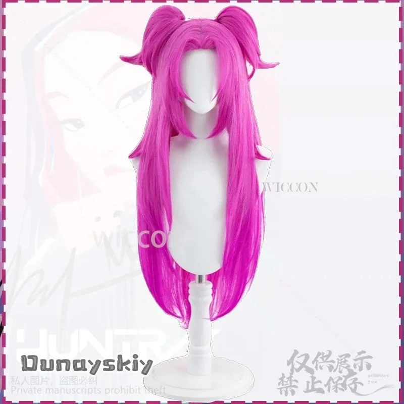 

COSda@Anime Movie Demon Kpop Girl Group Cosplay Mira Singing Costume Jirai Kei Punk Y2K Shirt Dress Hot Pink Wigs Halloween Outf