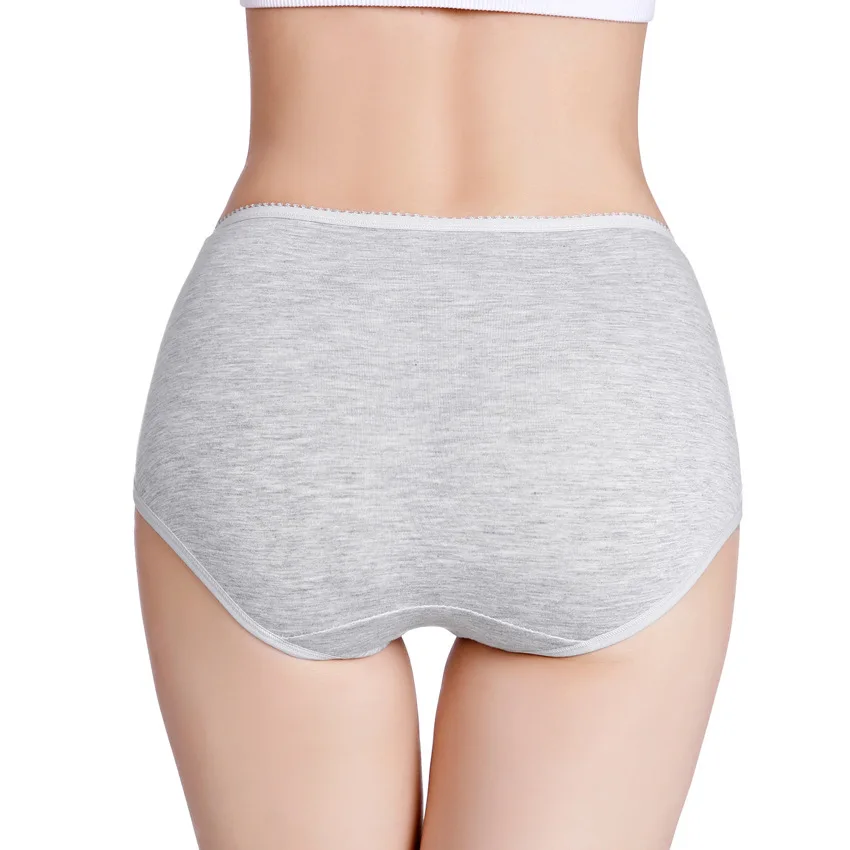 High Waist Underwear Cotton Panties Women\'s Abdomen Hip Lift Seamless Brief Body Shaping Pants Plus Size Slimming Underpant Lady