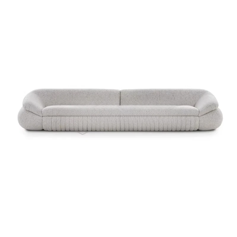 Italian light luxury minimalist beauty club clothing store soft clothing, fashionable Internet celebrity straight row lazy sofa