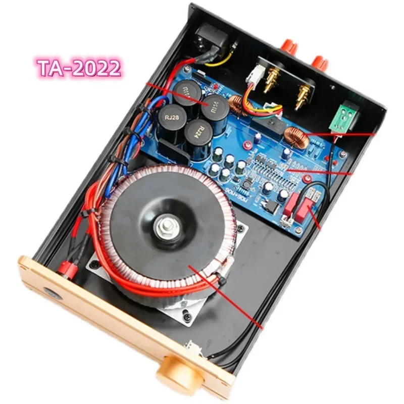 

Silver Black Gold TA2022 TDA7294 IRF240 IRF9240 FET Field Effect Tube Home Music Audio Amplifier QCC3034 Bluetooth 5.1 I2S