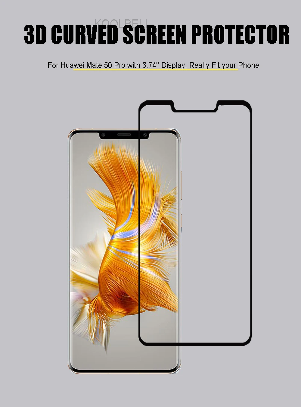 Full Coverage Tempred Glass For Huawei Mate 50 Pro/Mate 50/Mate 40/Mate 40 Pro Camera Lens 3D Protective Film Screen Protectors