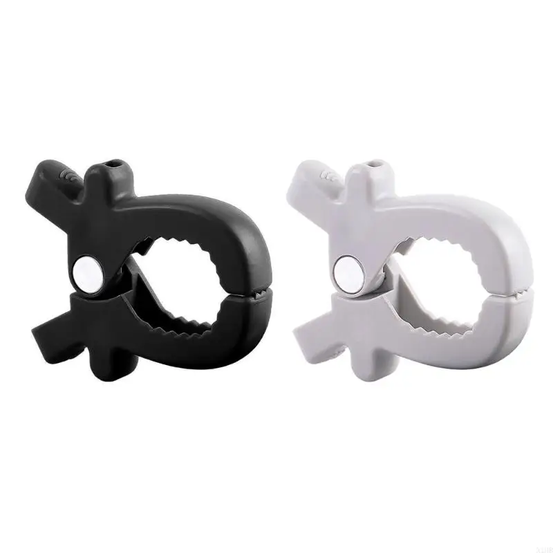 

N1HB 2pcs Universal Strollers Clips Colorful Baby Strollers Pegs Multifunction Clips for Securing Muslin & Seats Cover