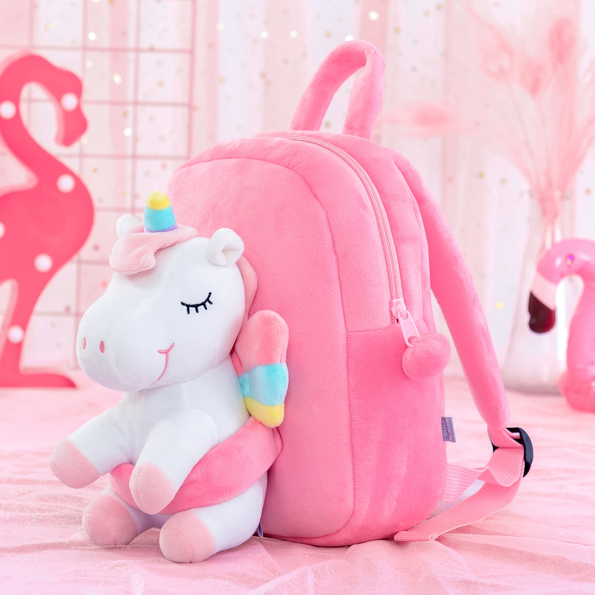 Gloveleya Plush Backpack Kids backpackToddler Backpacks For Girl Spring