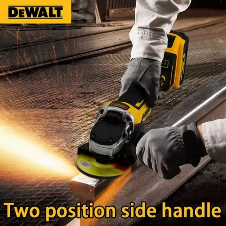 DEWALT DCG405 20V Max XR Cordless Angle Grinder 9000 RPM High Speed 125mm Wheel 680W Power for Construction DIY And Industrial