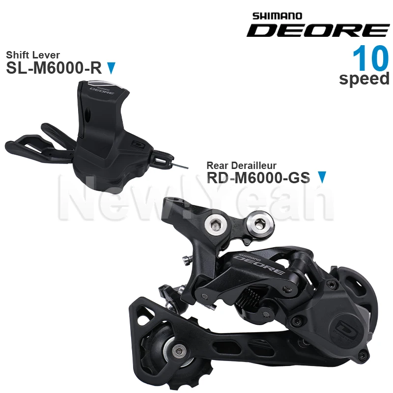 

SHIMANO DEORE M6000 10v groupset 10-speed SL-M6000 Shifter RD-M6000 Rear Derailleur for MTB bike bicycle Original parts