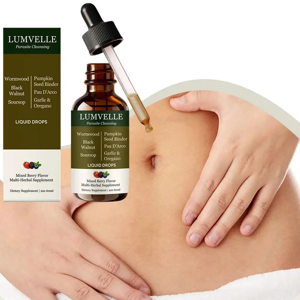 60ml Wild Wormwood Liquid Drops Alcohol Free Gut Cleansing Tincture Balance Digestion Natural Daily Wellness Herbal Body Care
