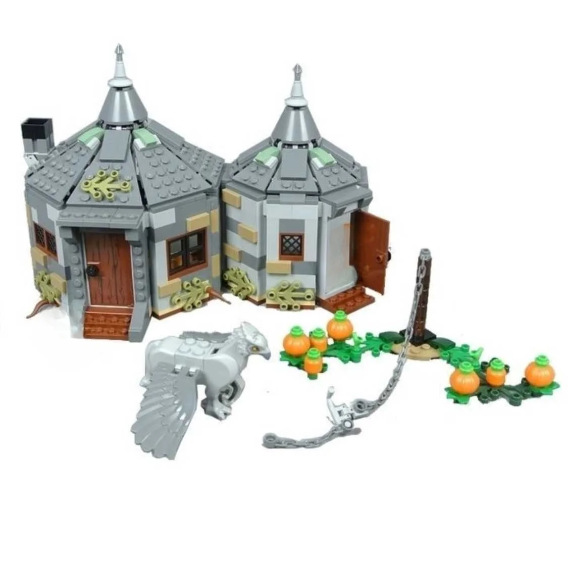 مجموعات مكعبات بناء Magic World Cottage 75947 مناسبة لهدايا عيد الميلاد المتوافقة مع جزيئات Legoed #5