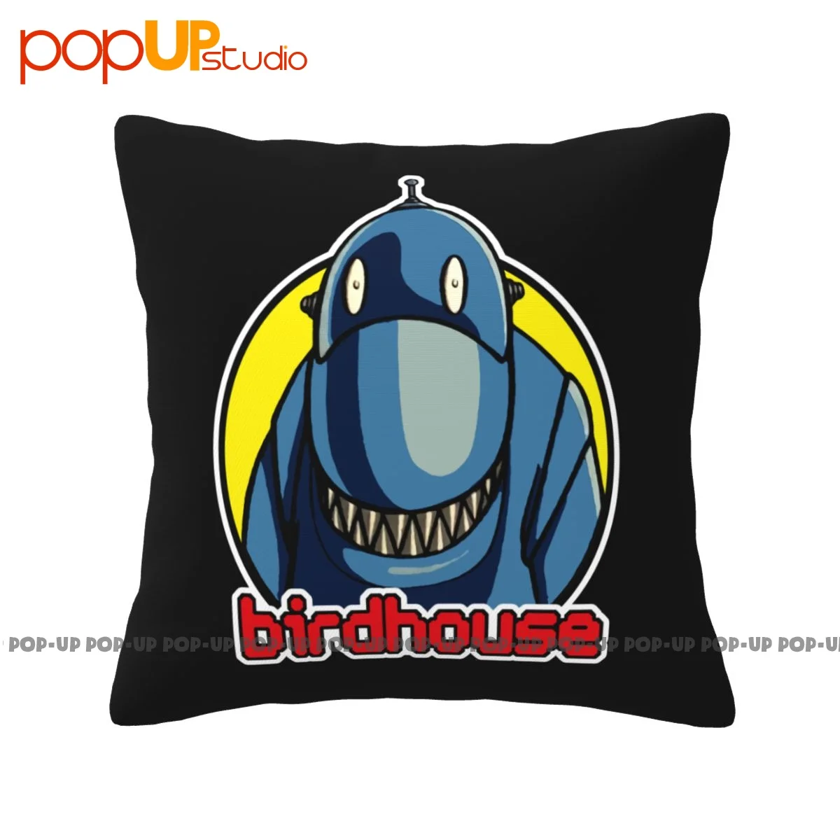 Soft Birdhouse Skateboards Willy Santos Crusher Pillowcase Throw Pillow Cover Printed Ultra Soft Pattern Decor