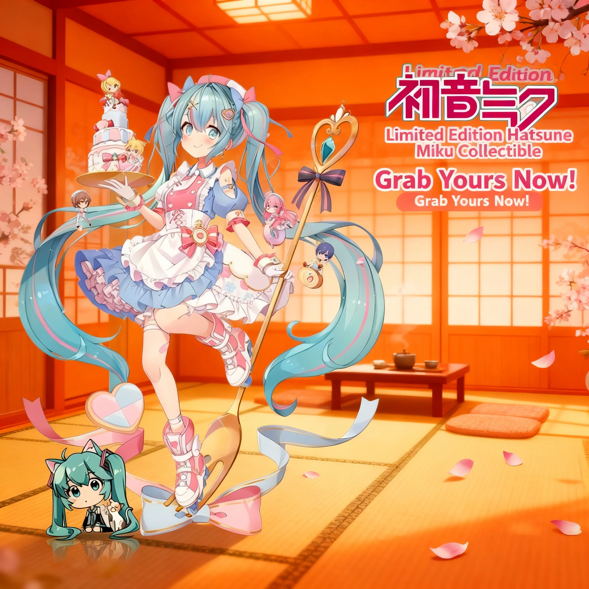 

Miku Hatsune Anime Metal Bookmark Stationery Desk Decoration Gifts for Fans Future Souvenir Collectible Figure Office