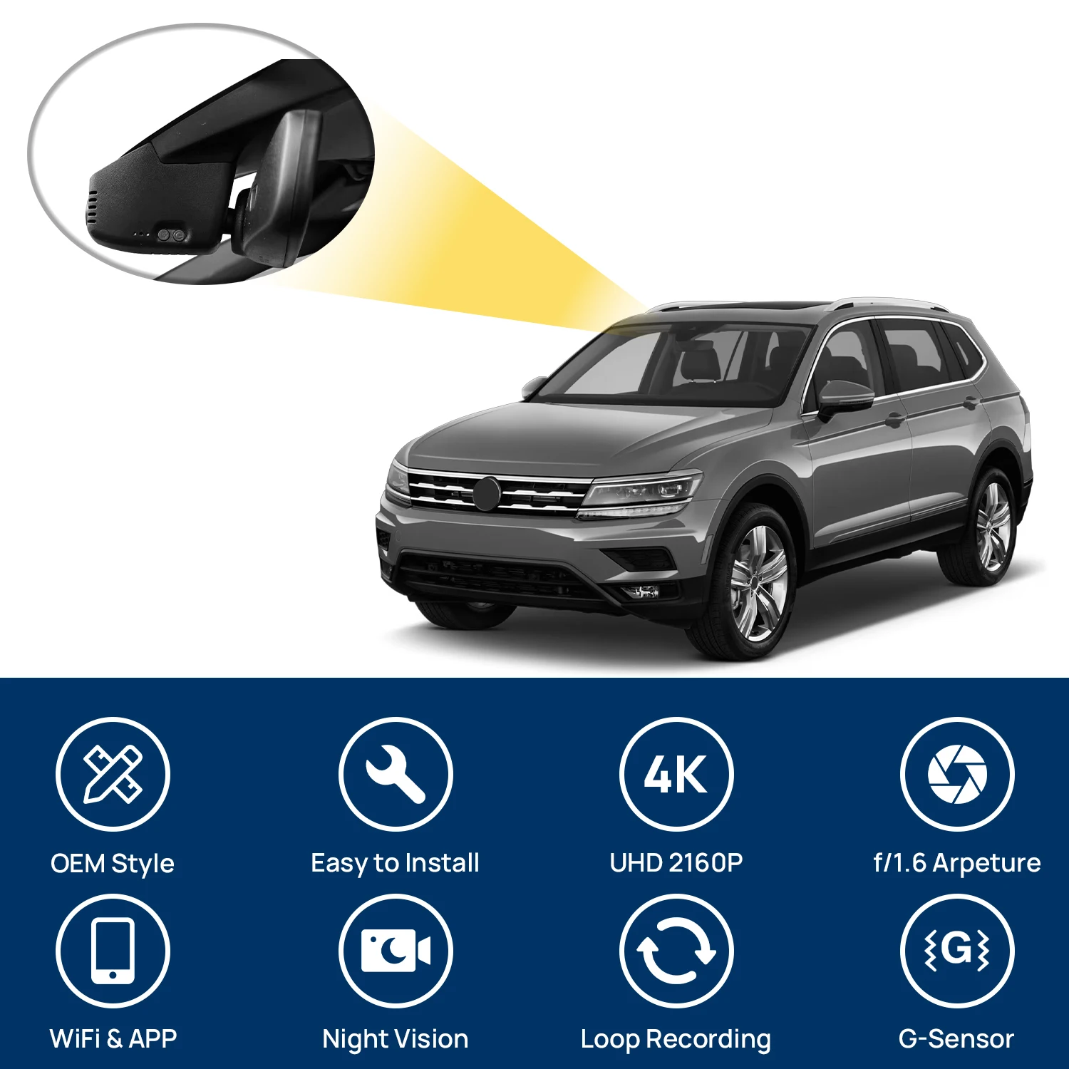 Customized OEM plug and play For Volkswagen Golf Sportsvan 7 Polo Passat B7 CC Bora Tiguan Magotan B8 Jetta Mk5 Cupra Formentor