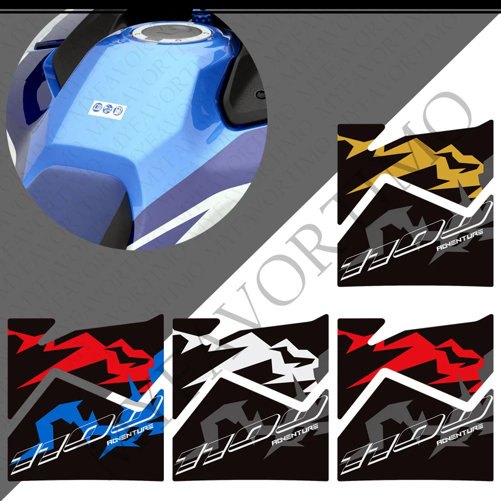 

Tank Pad Fuel Oil Protector Stickers Decals For CRF 1100L 1000 L CRF1100L CRF1100 Africa Twin AfricaTwin Adventure ADV Sports