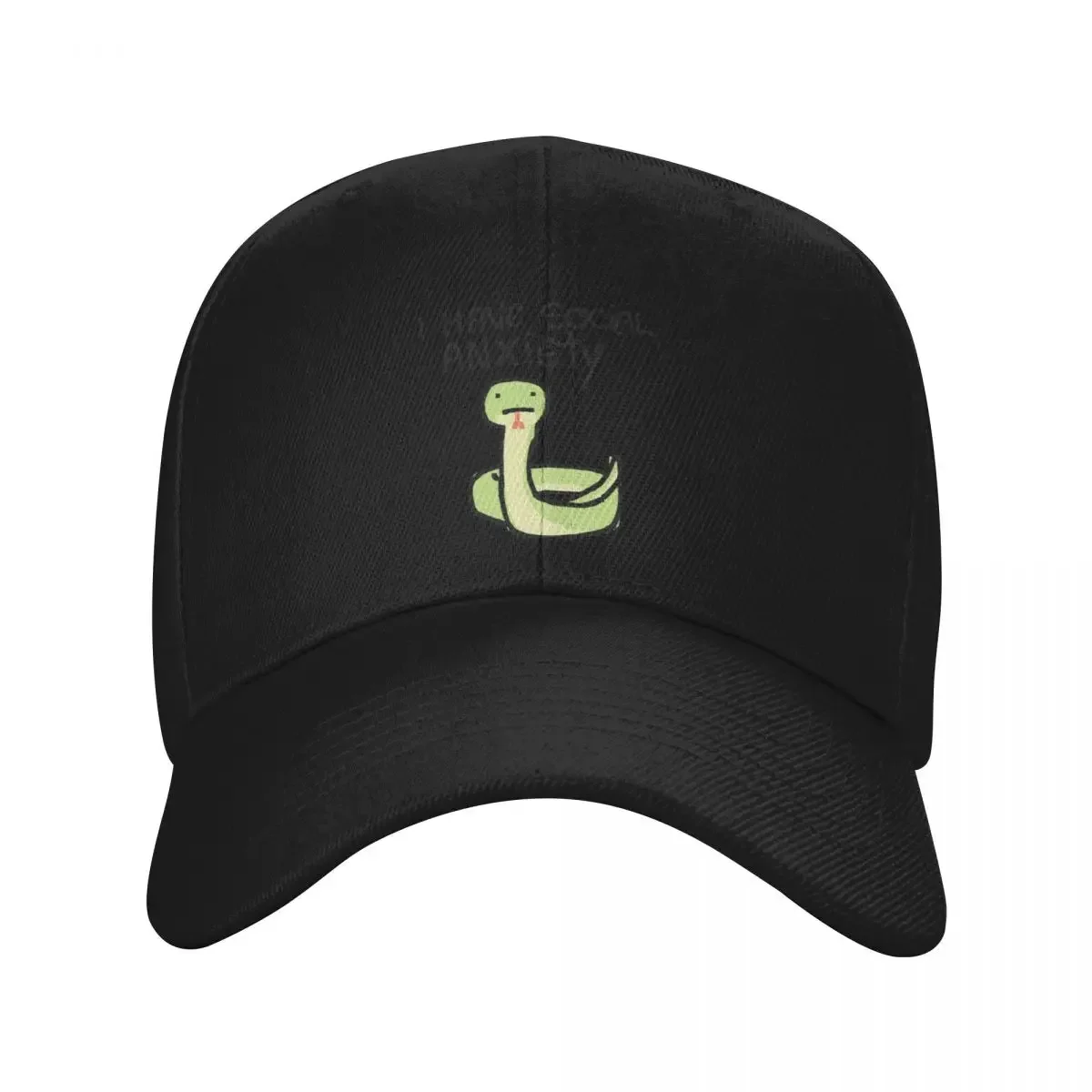 social anxiety snake Baseball Cap hats for men Dropshipping New In The Hat Caps Male Women's