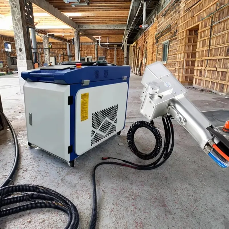1500W 3000W Handheld Laser Cleaning Machine Rust Paint Remover For Metal Stone Auto Repair Equipment