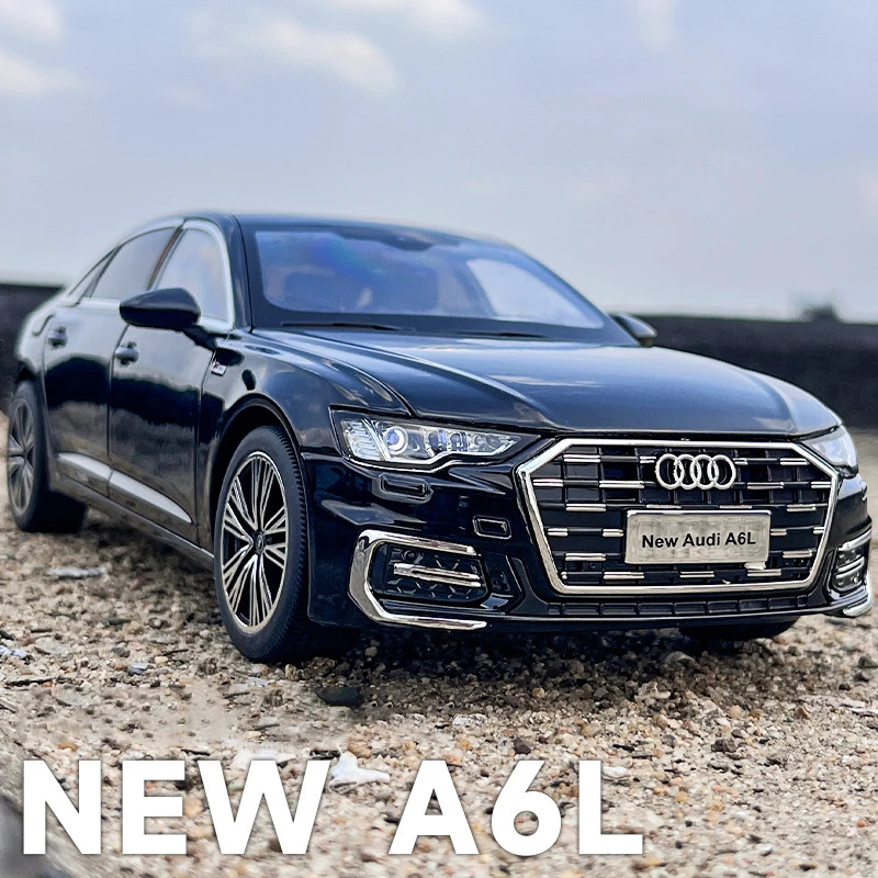 

1:18 NEW AUDI A6 Alloy Model Car Toy Diecasts Metal Casting Sound and Light Car Toys For Children Vehicle