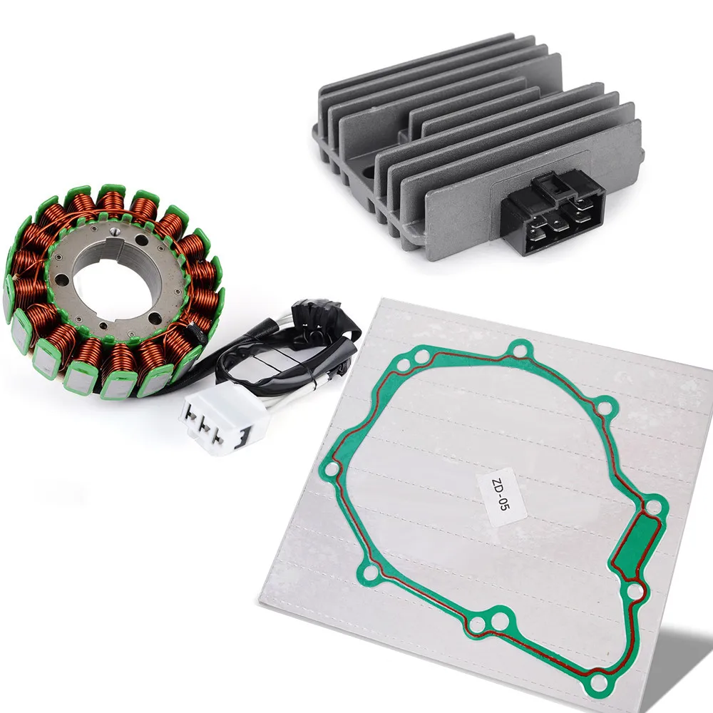 Junta do Regulador da Bobina do Estator Magnético para Yamaha FZ6 FZ6R 2009-2017 XJ6 XJ6F Diversion F 2010-2017 XJ6N XJ6-N Naked XJ6S S-TYPE