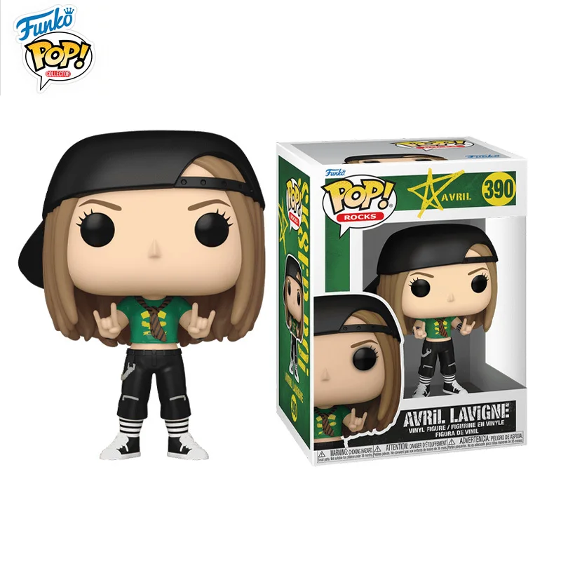 

In Stock FUNKO POP Original International Singer, Star Avril Skateboarder, Can Use Figure Model To Collect Holiday Gifts
