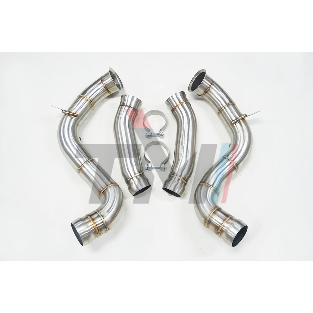 For BENZ AMG C63S C63 W205 Mecedes Downpipe 2015+ Exhaust Downpipes