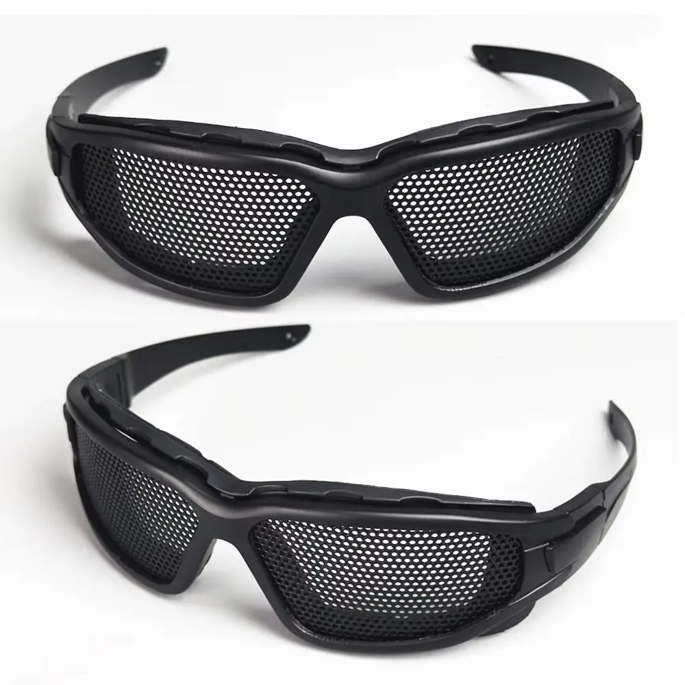 

Fashion Eyesight Improvement Safety Goggles Portable Detachable Sports Sunglasses Pin Hole Glasses Pruning Wire Mesh Fluted Mesh