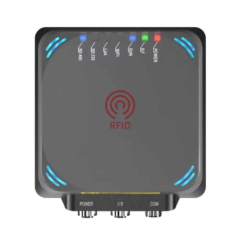 Vanch IR-600 UHF RFID Industrial Reader Support VUP Modbus TCP/RTU Protocols 0-33dbm IEC IP67 FCC CE UHF Reader