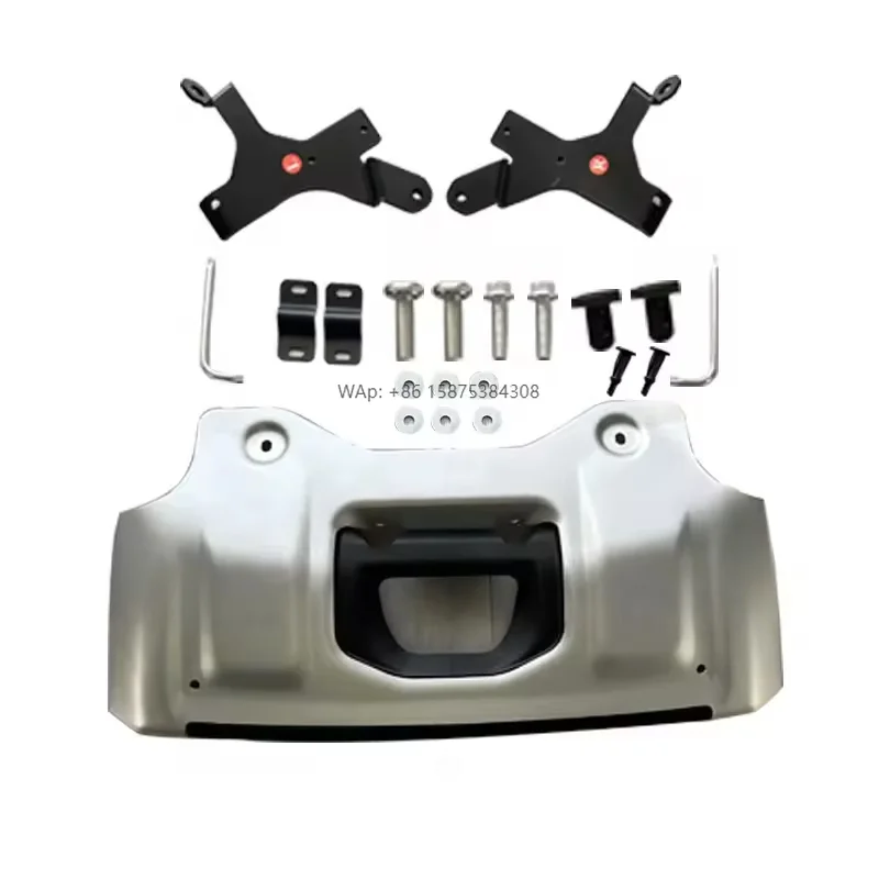 

High Quality Silver Sand Front Trailer Protection Flaps Lower Bumper Guards for Defender 90 110 130 2020+ Skid Plates