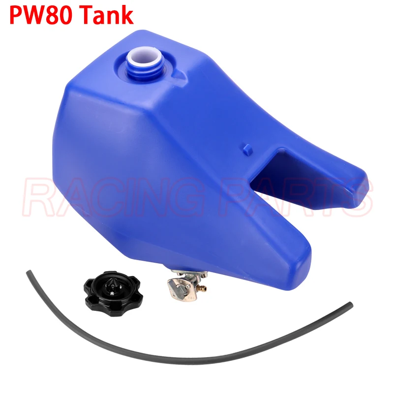 Motorcycle Gas Petrol Fuel Tank with Tap Petcock Switch Valve for Yamaha PW80 PY80 Dirt Bike PEEWEE 80