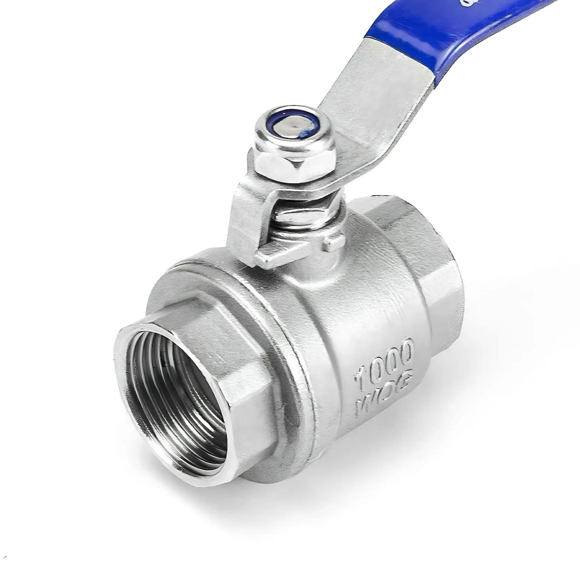 

1/4 Dn8 Нержавеющая сталь 304, двухсекционный шаровой клапан, переключатель с внутренней резьбой, двухкомпонентный резьбовой клапан, 2 шт.