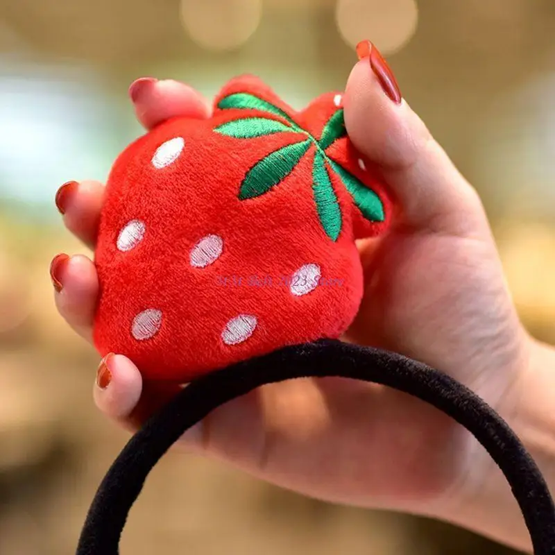 49Me Child Kids Series Fruit Série en peluche enveloppe du bandeau enveloppé coloré mignon dessin animé wa