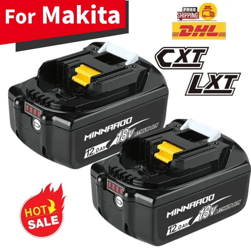 

Original for Makita 6.0Ah Battery for Makita 18V BL1830B BL1850B BL1850 BL1840 BL1860 BL1815 Replacement Lithium Battery