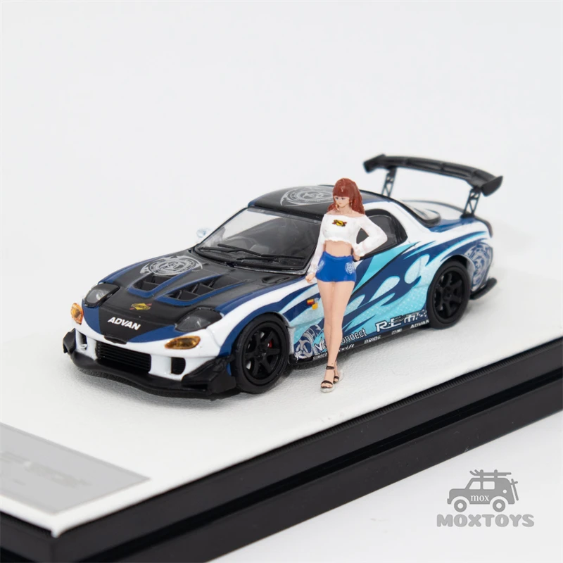 TimeMicro 1:64 Mazda Rx-7 Amamiya Diecast Model Car