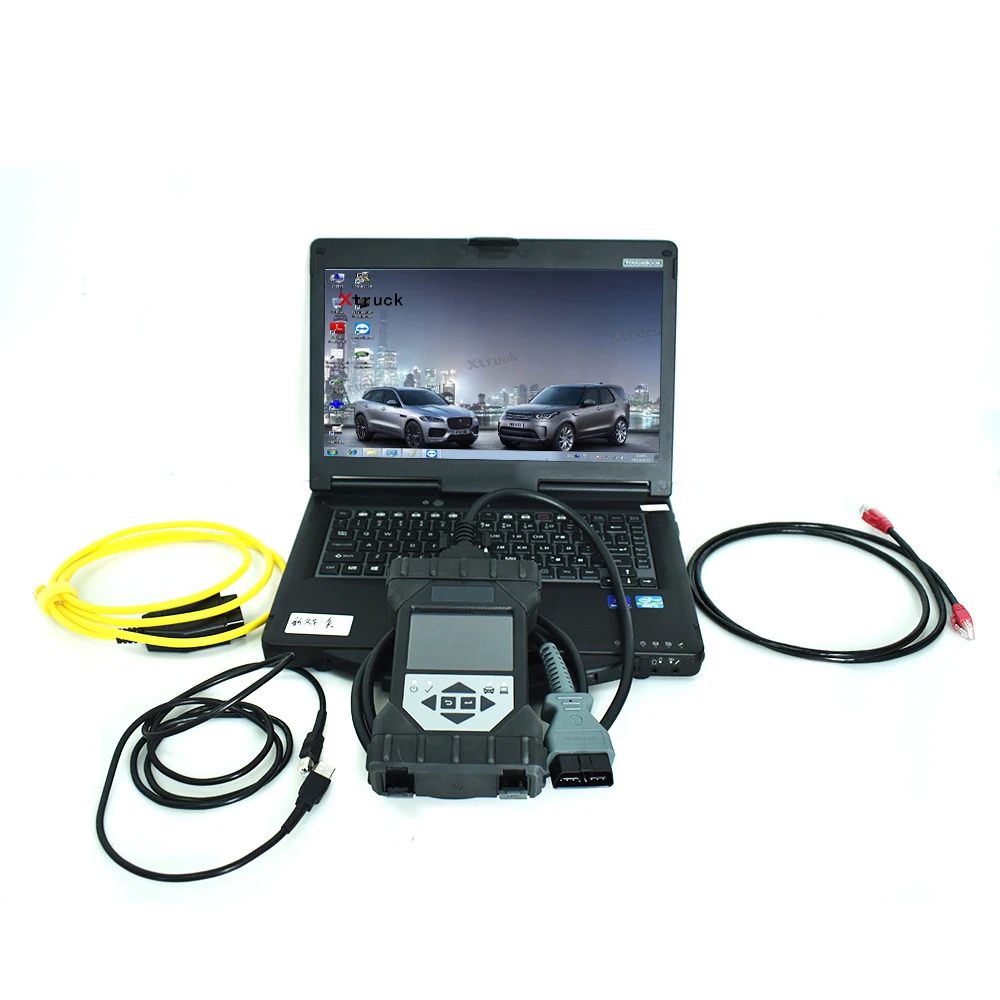 JLR V3 Diagnostic kit for Jaguar for Land Rover obd2 Diagnostic Scanner tool Cable WITH CF53 Laptop auto Diagnosis tool