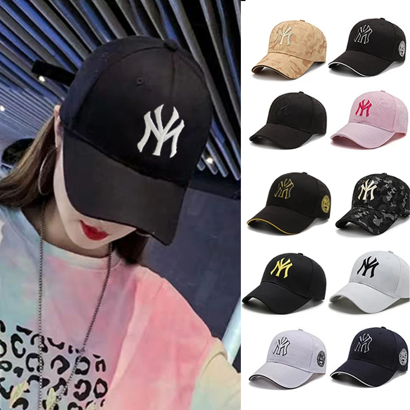 

Fashion Casual Outdoor Sport Baseball Cap Embroidered MY Letter Unisex Hip Hop Sun Visor Snapback Hat for Men Women Trucker Hat