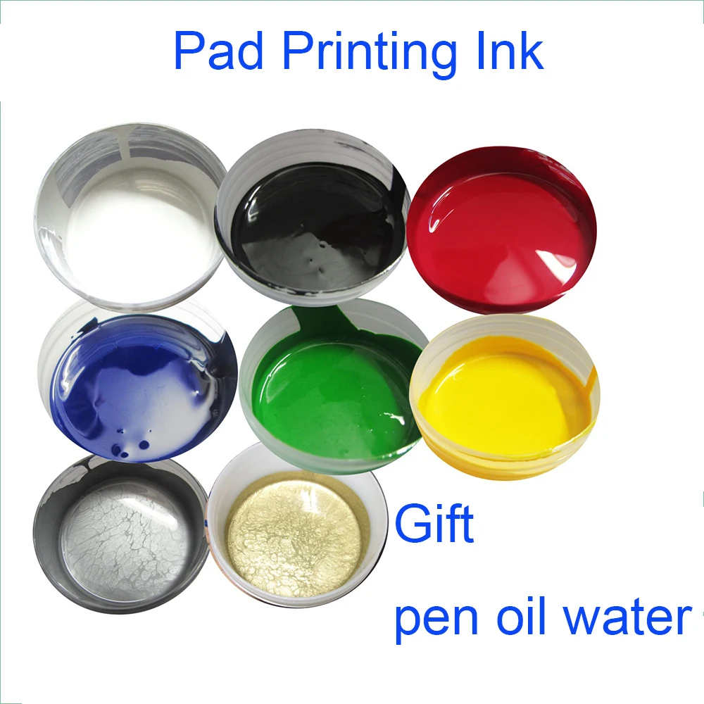 100g Screen Printing Oily Ink Pad Ink Printer for Metal Plastic Glass PVC Carton Spraying Fast Drying