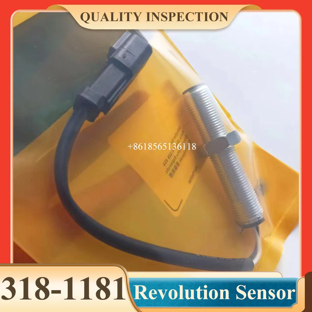 

Revolution Speed Sensor 318-1181 3181181 for E330B E330C E330D Excavator 3114 3116 3126B