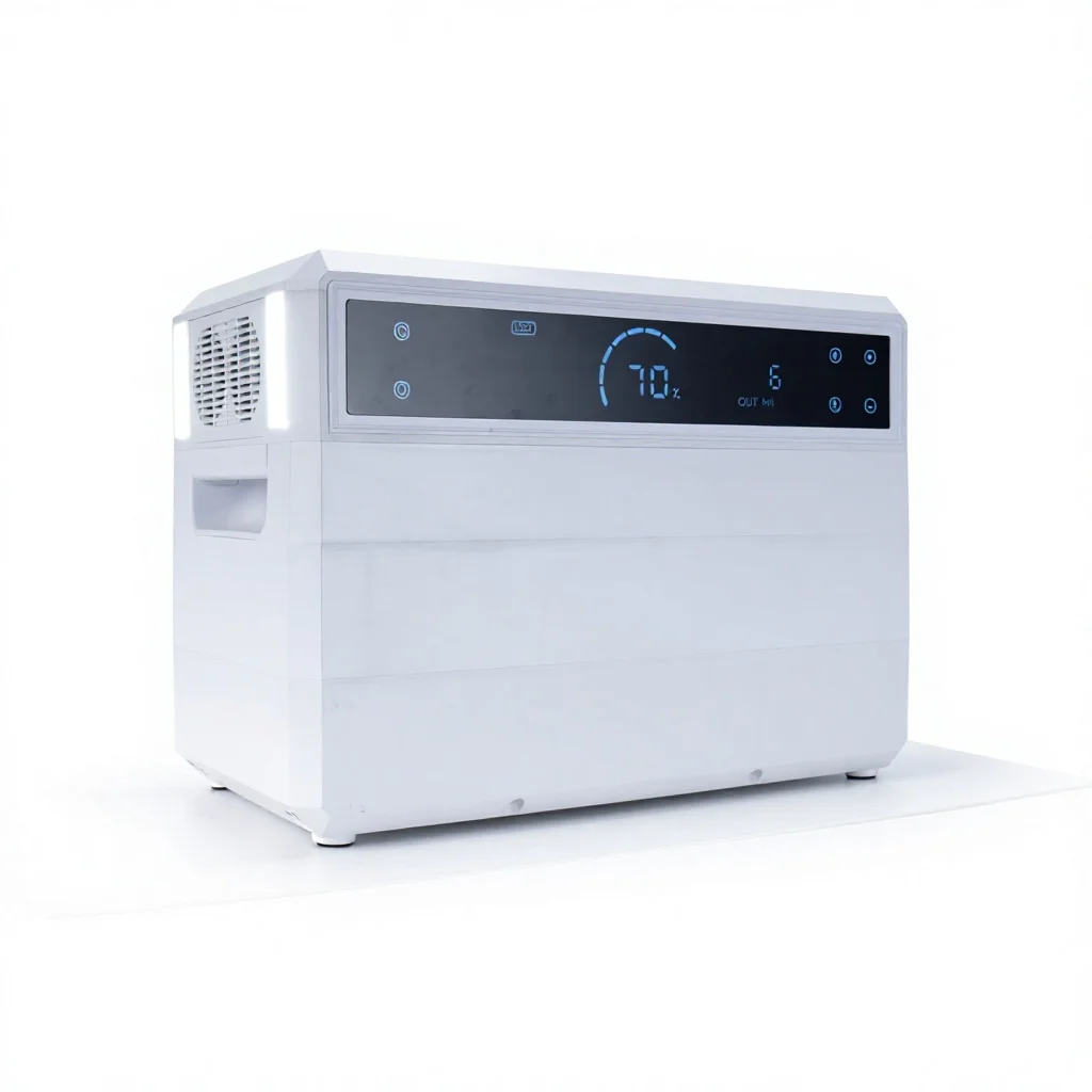 2000W 2304Wh Portable Power Station LiFePO4 Battery Solar Generator Pure Sine Wave for Home Emergency Outdoor Camping RV