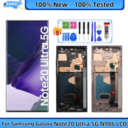 LCD Display Touch Screen Digitizer Assembly Replacement, Samsung Galaxy Note 20 Ultra 5G, SM-N986B/DS, N986, N985F, N985F, N9860