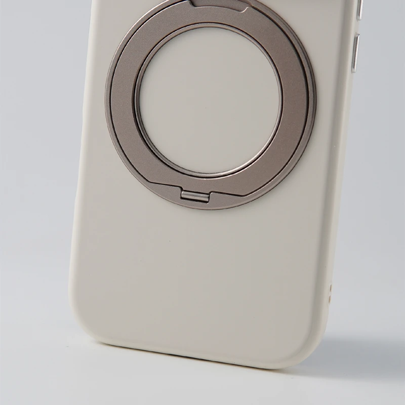 Drehbare Metallhalterung für Magsafe-Handyhülle für iPhone 17 18 Pro Max 16 Magnetisches kabelloses Laden Dopamin-Bonbonfarben-Cover – Detail 7