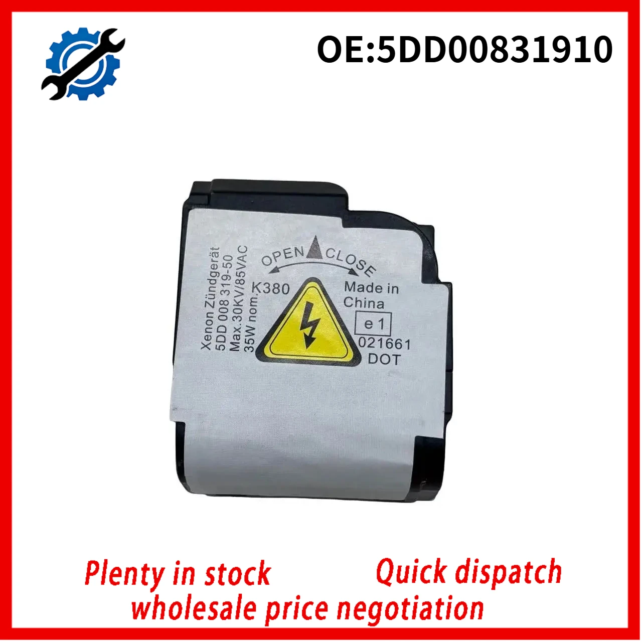 5DD00831910 DD00831950 D2S / D2R 5DD008319-50 Igniter Xenon Headlight igniter For 2003-2006 Benz E Class (W211) E55 E500 E430