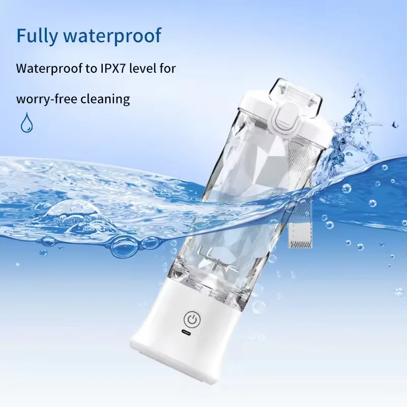 جديد 4000 مللي أمبير كوب لصنع العصائر المحمولة 600 مللي 10 أوراق شفرة محرك قوي خلاط صغير للمخفوقات خلاط عصائر كوب خلاط في الهواء الطلق