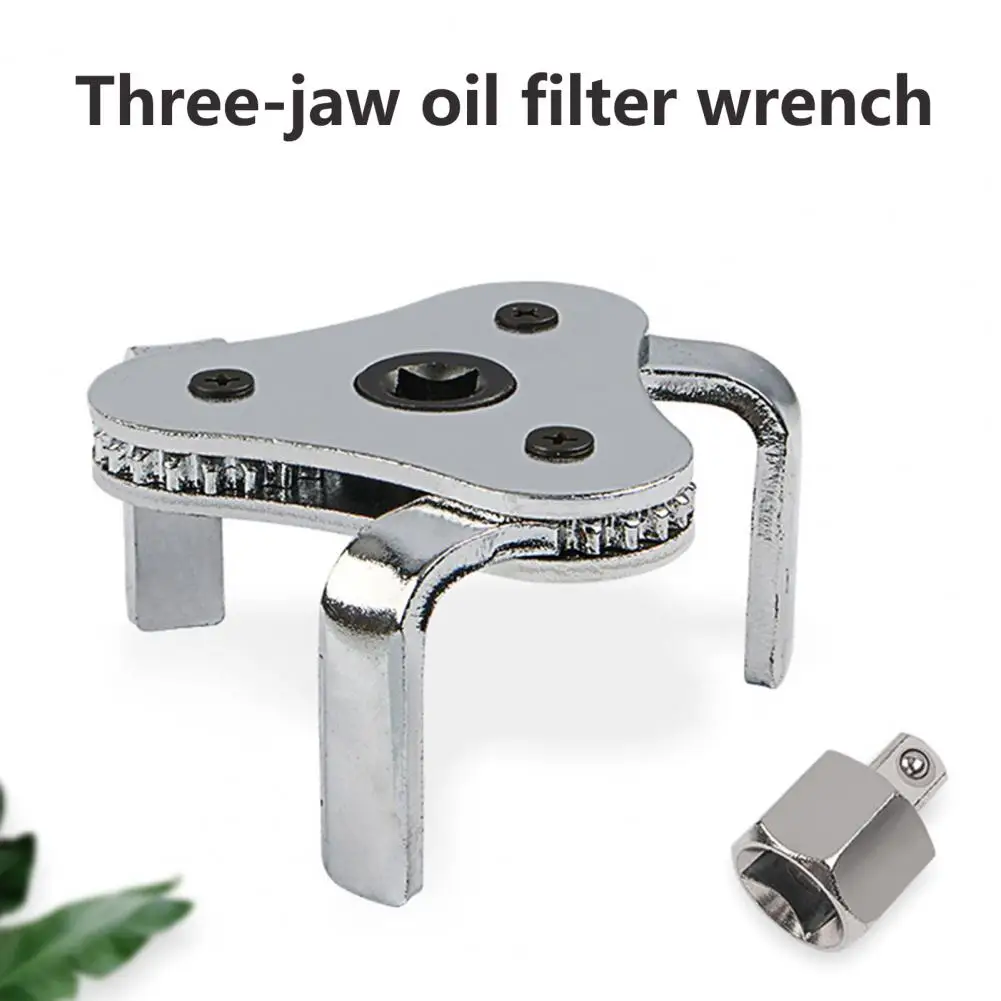 Thickened Big Gear Wrench Tool 3/8 Inch Square Mouth Anti-drop Durable Multifunctional Car Oil Filter Spanner