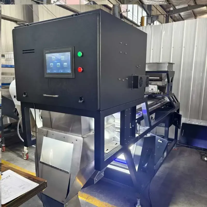 Chinese Herbal Medicine Color Sorter, Ophiopogon Chinensis Poria Kudzu Sorting Equipment, Color Selection And Shape Selection