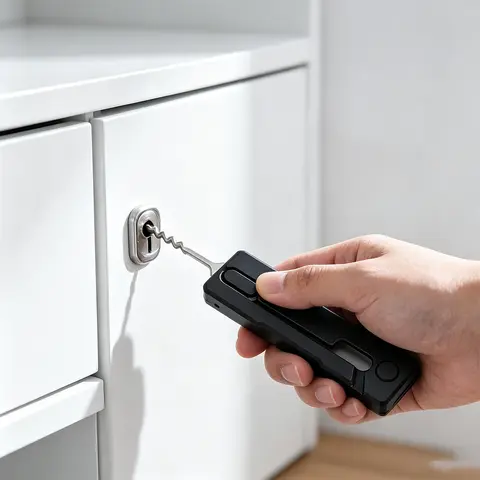 Gravity Pick Stainless Steel Lock Tool Portable Rotating Pick EDC Multifunctional Quick Opener Device Everyday Carry Gadget
